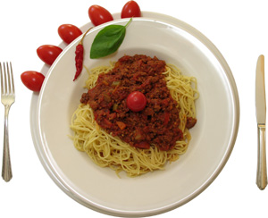 spaghetti poivre des Îles